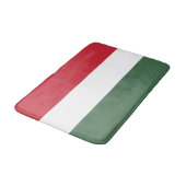 Ungarn-Flagge Badematte (Schrägansicht)