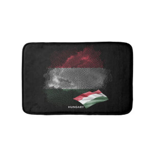 Ungarn-Flagge Badematte