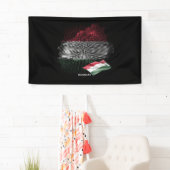 Ungarn-Flagge Banner (Insitu)
