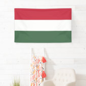 Ungarn-Flagge Banner (Insitu)