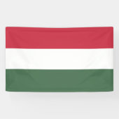 Ungarn-Flagge Banner (Horizontal)