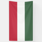 Ungarn-Flagge Banner (Vertikal)