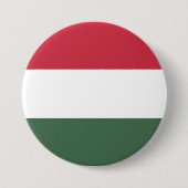 Ungarn-Flagge Button (Vorderseite)