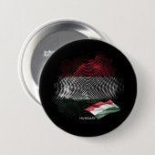 Ungarn-Flagge Button (Vorne & Hinten)
