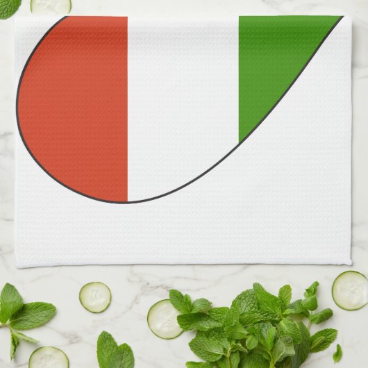 Ungarn-Flagge einfach Handtuch (Gefaltet)