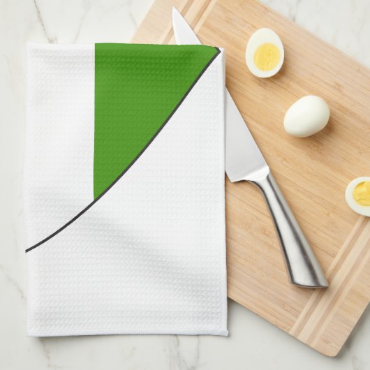 Ungarn-Flagge einfach Handtuch (Viertel Falte)