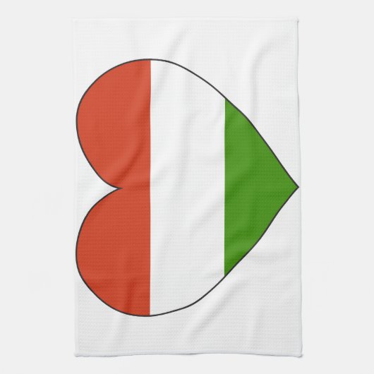 Ungarn-Flagge einfach Handtuch (Vertikal)