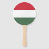 Ungarn-Flagge Fächer (Rückseite)