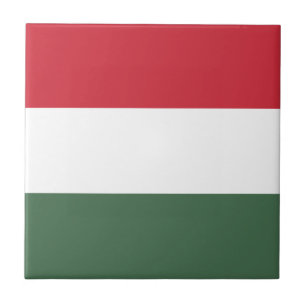Ungarn-Flagge Fliese