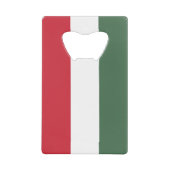 Ungarn-Flagge Geldbeutel Flaschenöffner (Vorderseite)
