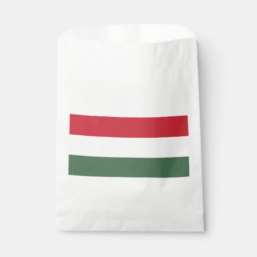 Ungarn-Flagge Geschenktütchen (Vorderseite)