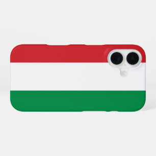 Ungarn-Flagge iPhone 16 Hülle