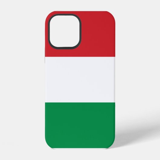 Ungarn-Flagge iPhone Hülle (Rückseite)