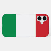 Ungarn-Flagge iPhone Hülle (Rückseite (Horizontal))