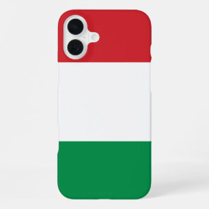 Ungarn-Flagge iPhone 16 Plus Hülle