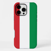 Ungarn-Flagge iPhone Hülle (Rückseite)