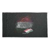 Ungarn-Flagge Kissenbezug (Rückseite)