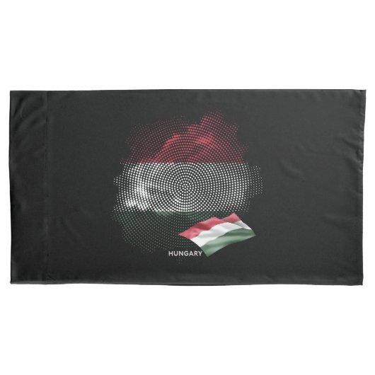 Ungarn-Flagge Kissenbezug (Vorderseite)