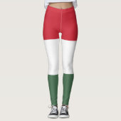 Ungarn-Flagge Leggings (Vorderseite)