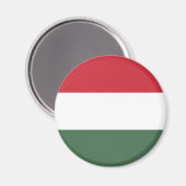 Ungarn-Flagge Magnet (Vorderseite/Rückseite)