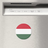 Ungarn-Flagge Magnet (In Situ (Geschirrspüler))
