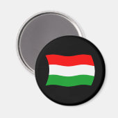 Ungarn Flagge Magnet (Vorderseite/Rückseite)