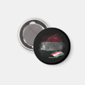 Ungarn-Flagge Magnet (Vorderseite/Rückseite)