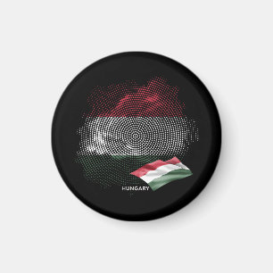 Ungarn-Flagge Magnet