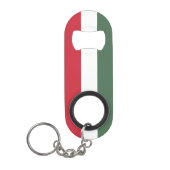 Ungarn-Flagge Mini Flaschenöffner (Vorderseite)