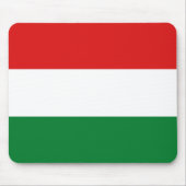 Ungarn-Flagge Mousepad (Vorne)