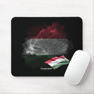 Ungarn-Flagge Mousepad