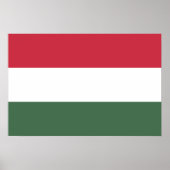 Ungarn-Flagge Poster (Vorne)