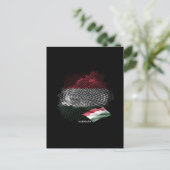 Ungarn-Flagge Postkarte (Stehend Vorderseite)