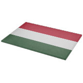 Ungarn-Flagge Schneidebrett (Ecke)