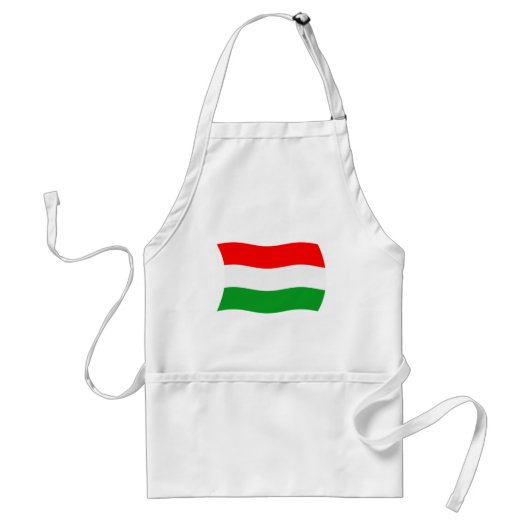 Ungarn Flagge Schürze (Vorne)