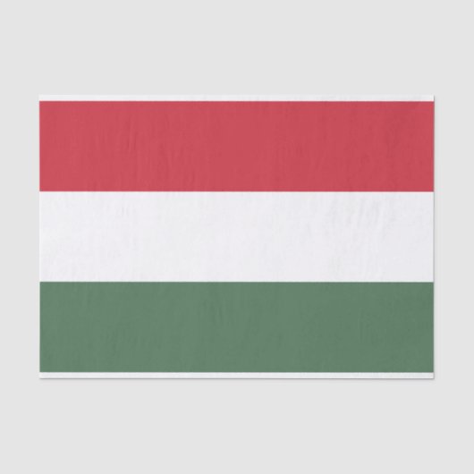 Ungarn-Flagge Seidenpapier (Vorderseite)
