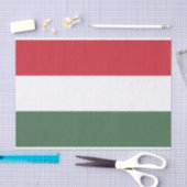 Ungarn-Flagge Seidenpapier (Handwerk)