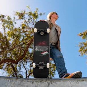 Ungarn-Flagge Skateboard