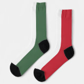 Ungarn-Flagge Socken (Linkes Detail)