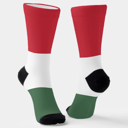 Ungarn-Flagge Socken (Gewinkelt)