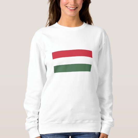 Ungarn-Flagge Sweatshirt (Vorderseite)