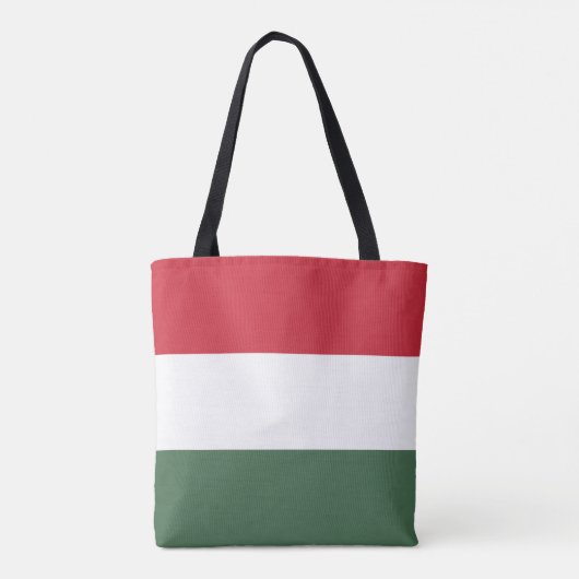 Ungarn-Flagge Tasche (Rückseite)