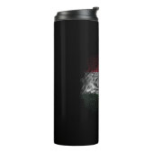 Ungarn-Flagge Thermosbecher (Nach links gedreht)