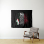 Ungarn-Flagge Wandteppich (Beispiel (Horizontal))