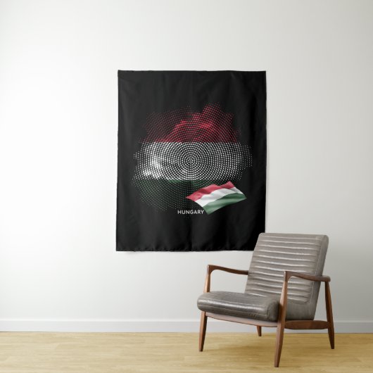 Ungarn-Flagge Wandteppich (Beispiel)