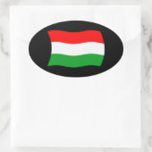 Ungarn Flaggen Aufkleber (Tasche)