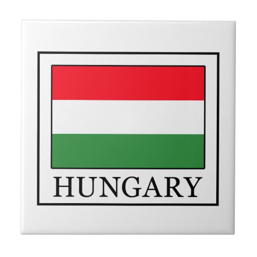 Ungarn Fliese (Vorderseite)