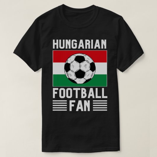 Ungarn Football T-Shirt (Design vorne)