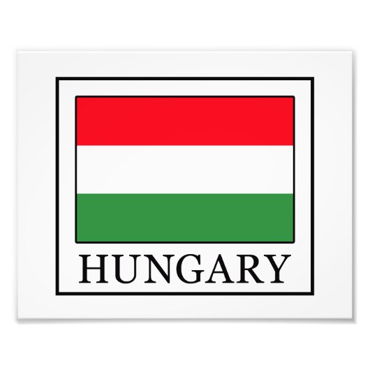 Ungarn Fotodruck (Vorne)