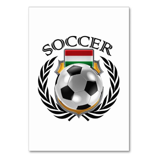 Ungarn Fußball 2016 Fangerät Tischnummer (Rückseite)